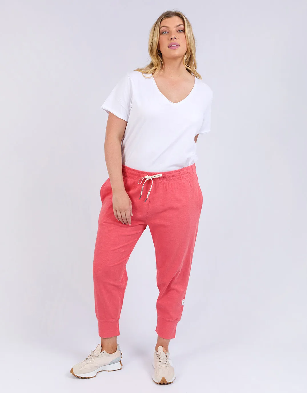 3/4 Brunch Pant - Watermelon Crush