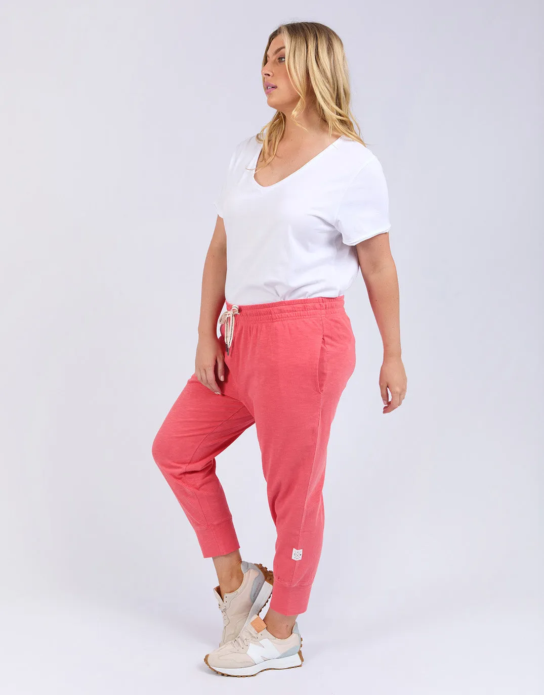 3/4 Brunch Pant - Watermelon Crush