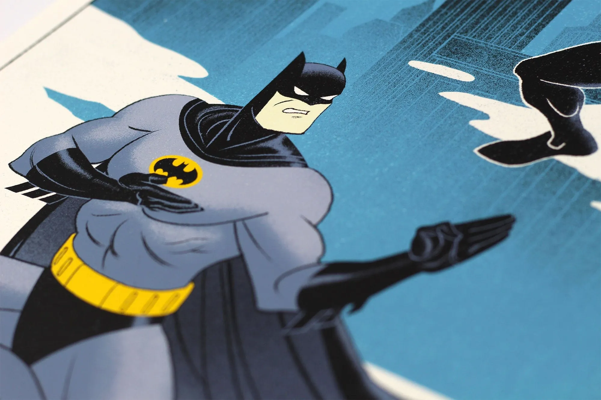 Batman: The Animated Series - Night of the Ninja Screenprinted Poster