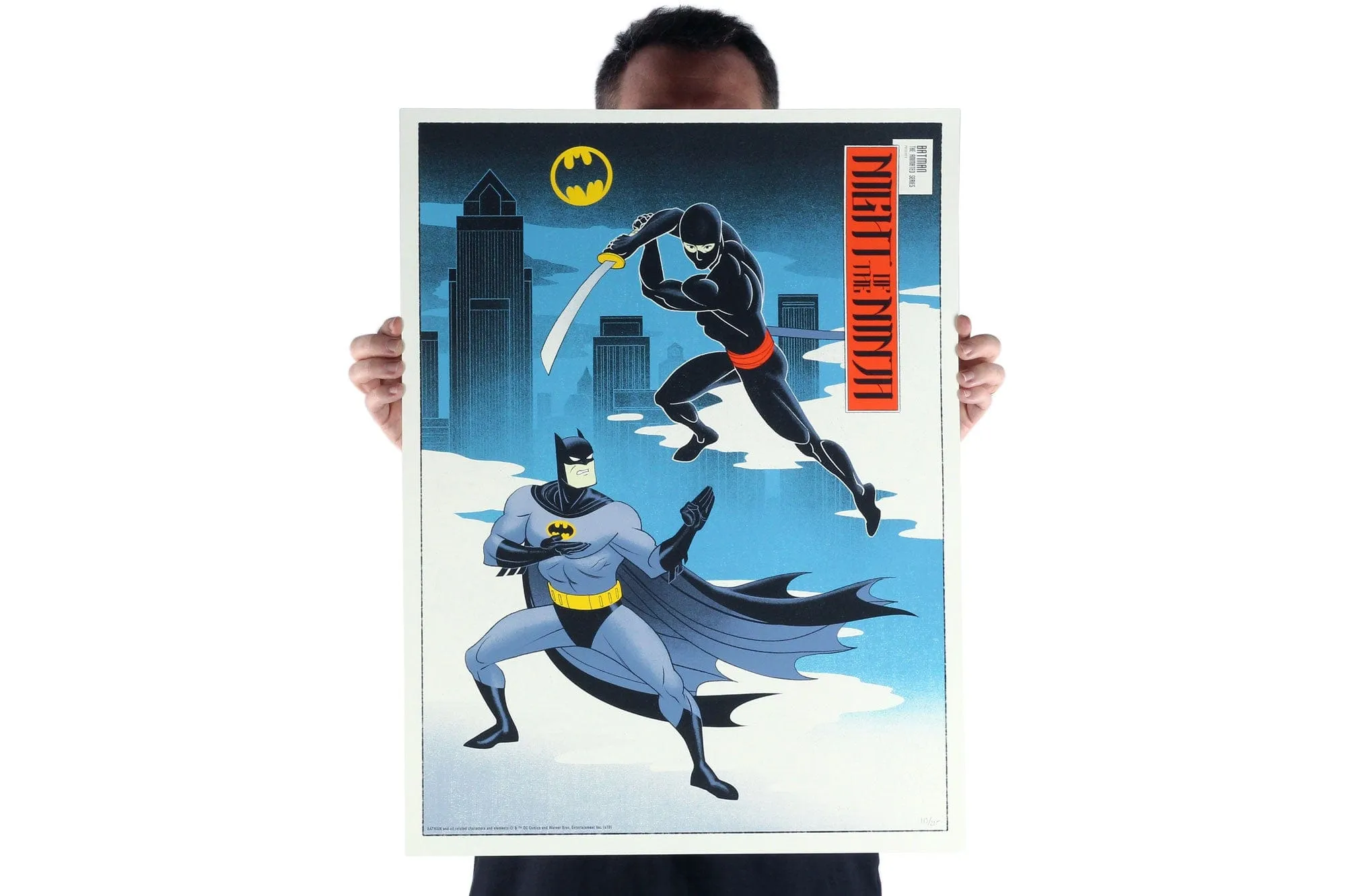 Batman: The Animated Series - Night of the Ninja Screenprinted Poster