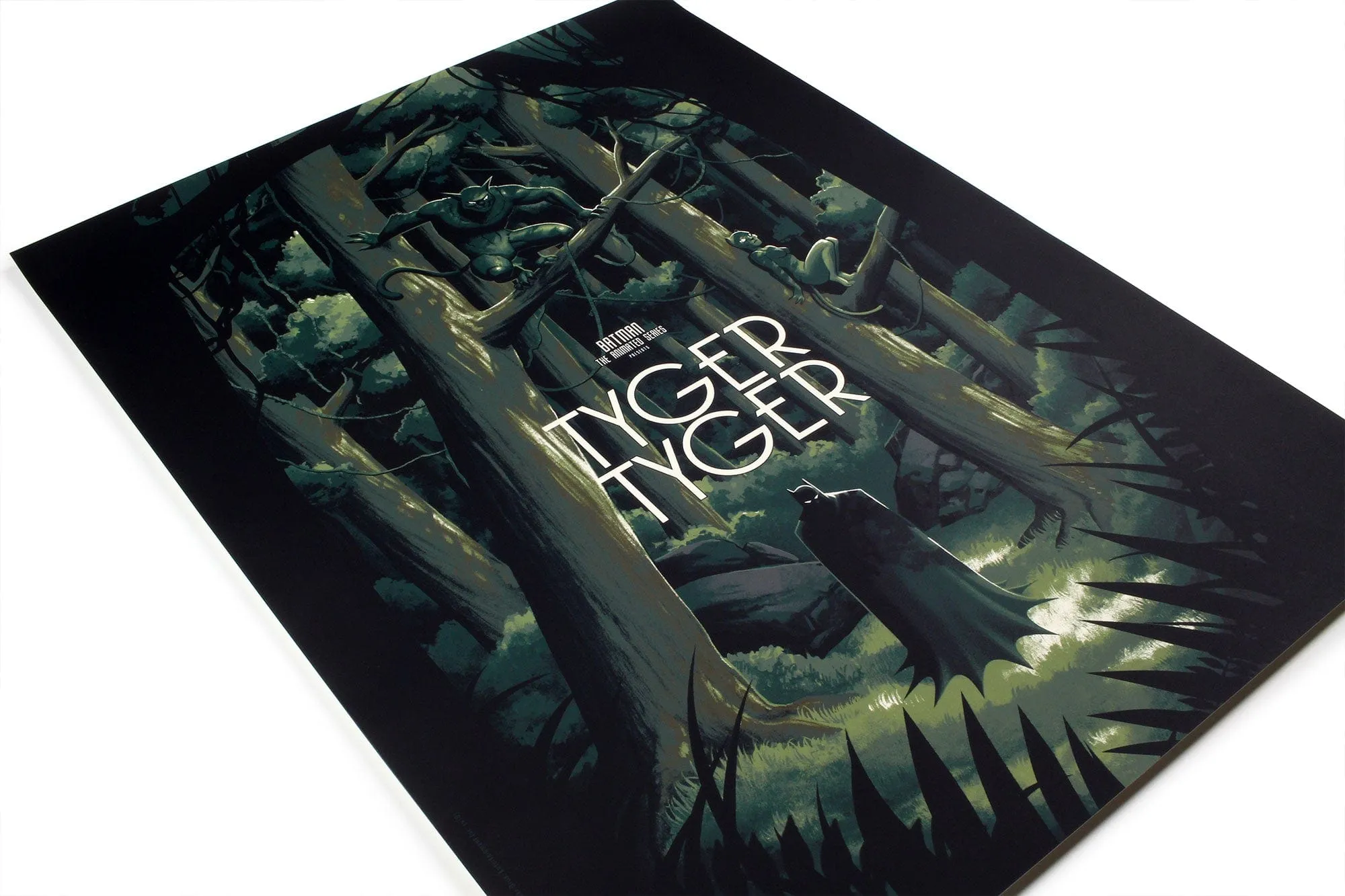Batman: The Animated Series - Tyger, Tyger Screenprinted Poster
