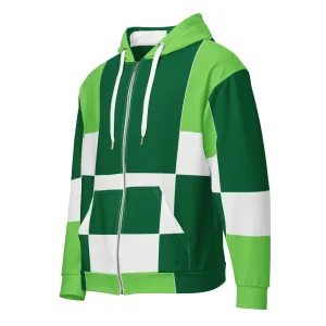 Bold Adventure Green Hoodie