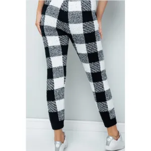 Buffalo Plaid Curvy Fit Pajama Pants