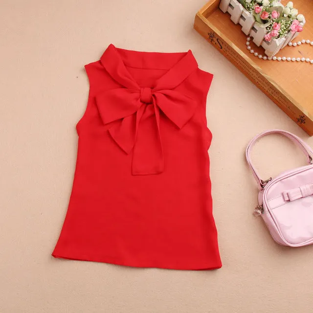 Chiffon Sleeveless Blouse