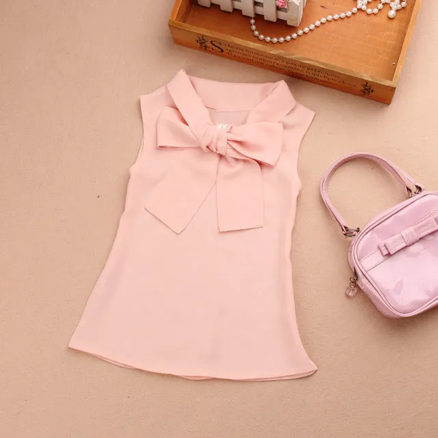 Chiffon Sleeveless Blouse