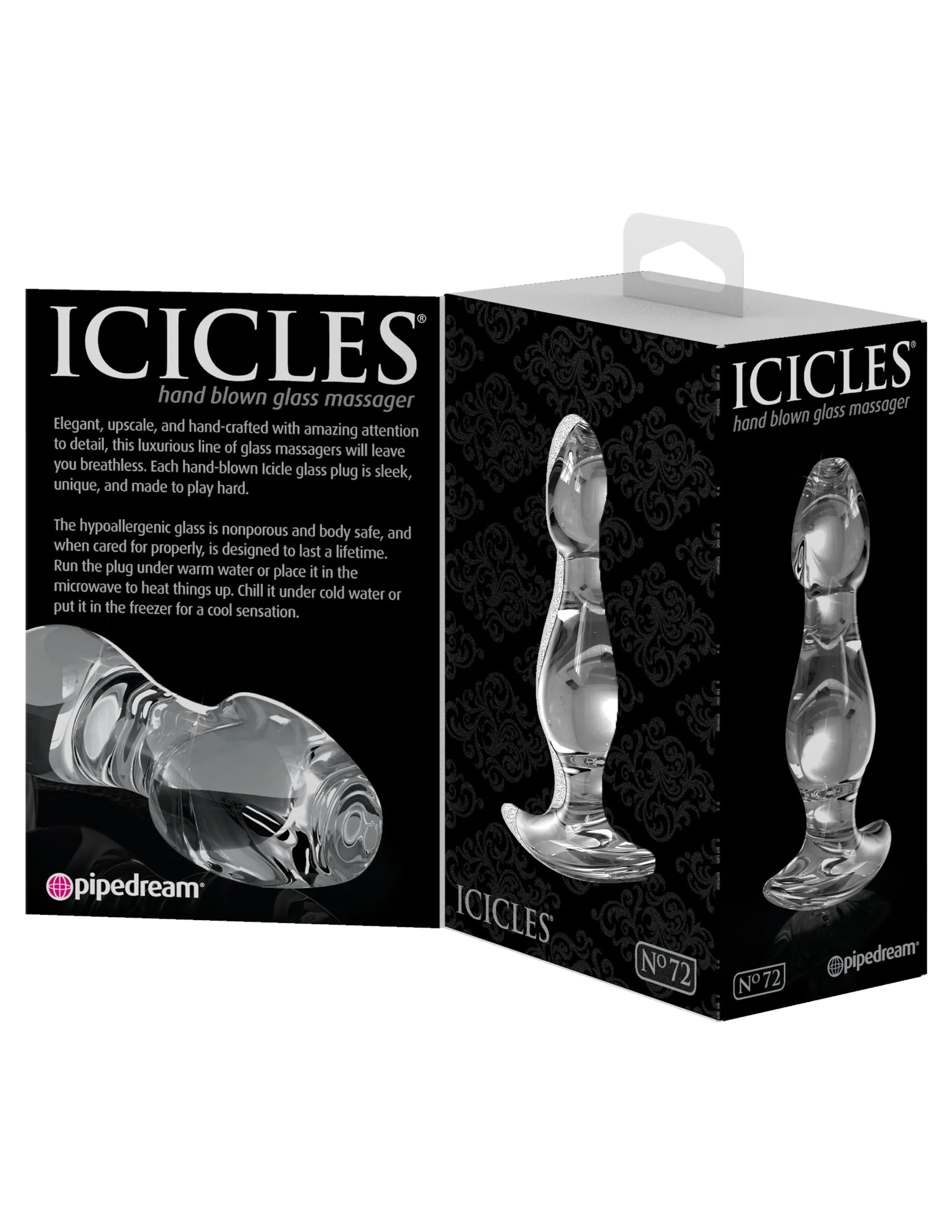Dazzling Glass Playtime Wands: Heat and Chill for Fun Sensations!