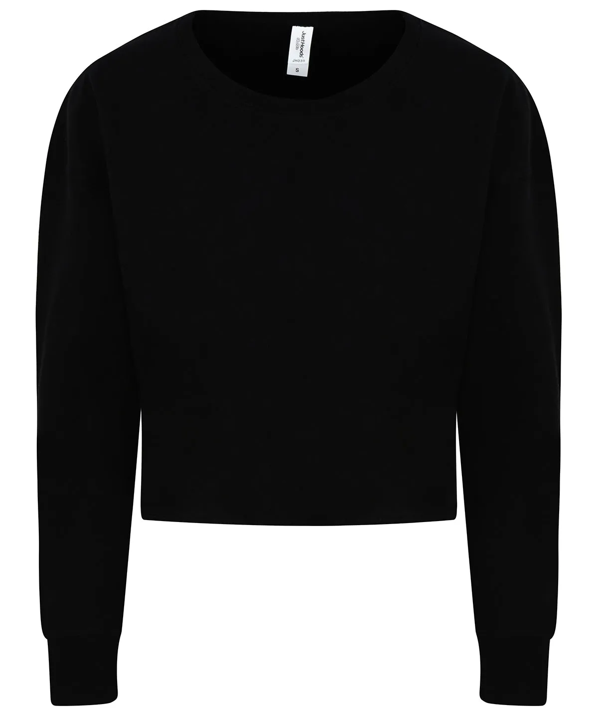 Deep Black - Women's cropped sweat