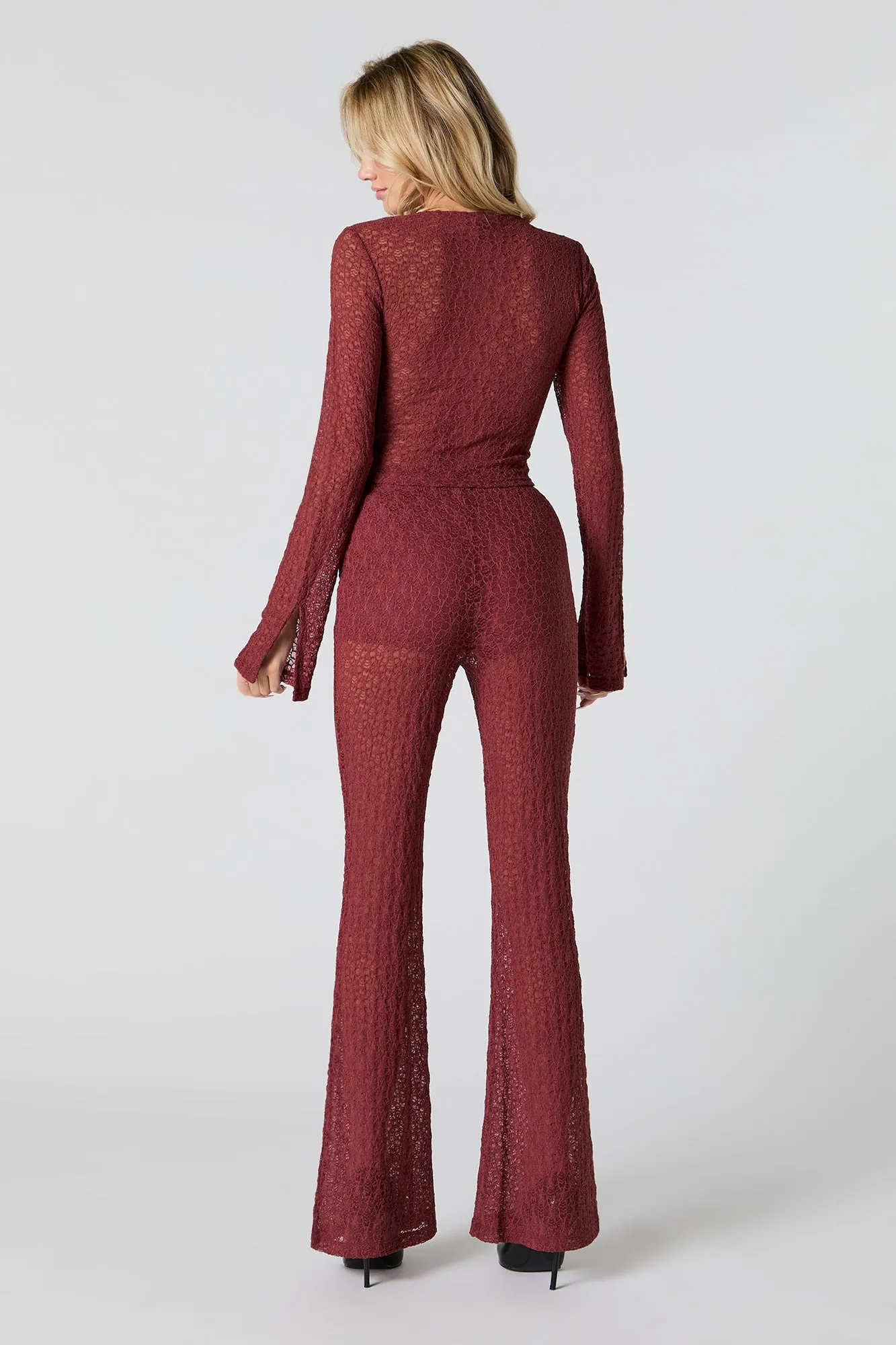Lace Flare Pant