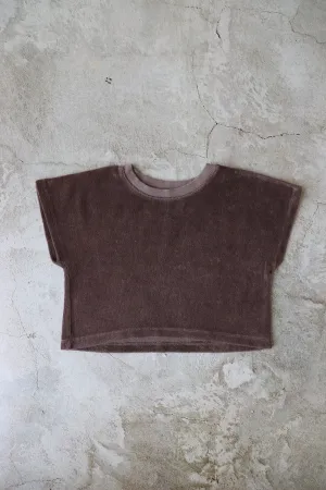 【LAST ONE】Cropped sweat / Brown