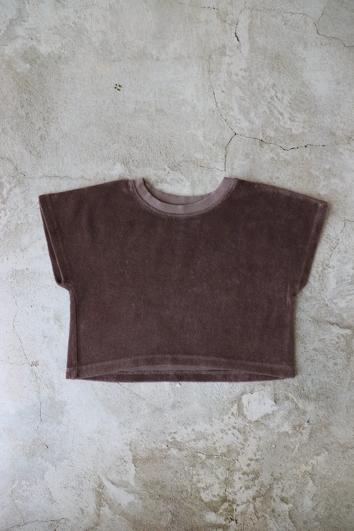 【LAST ONE】Cropped sweat / Brown