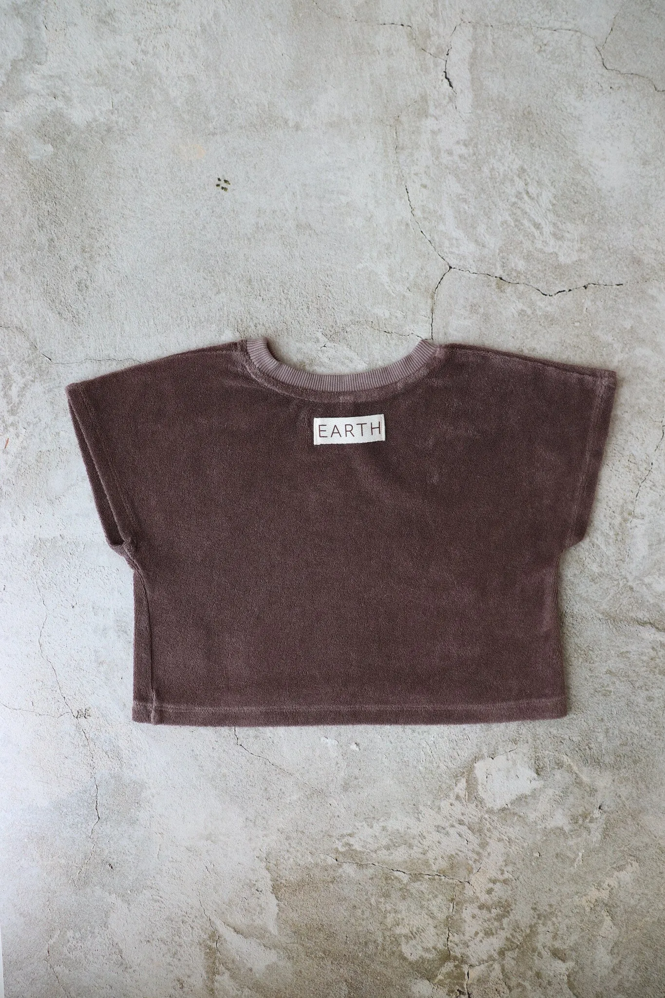 【LAST ONE】Cropped sweat / Brown