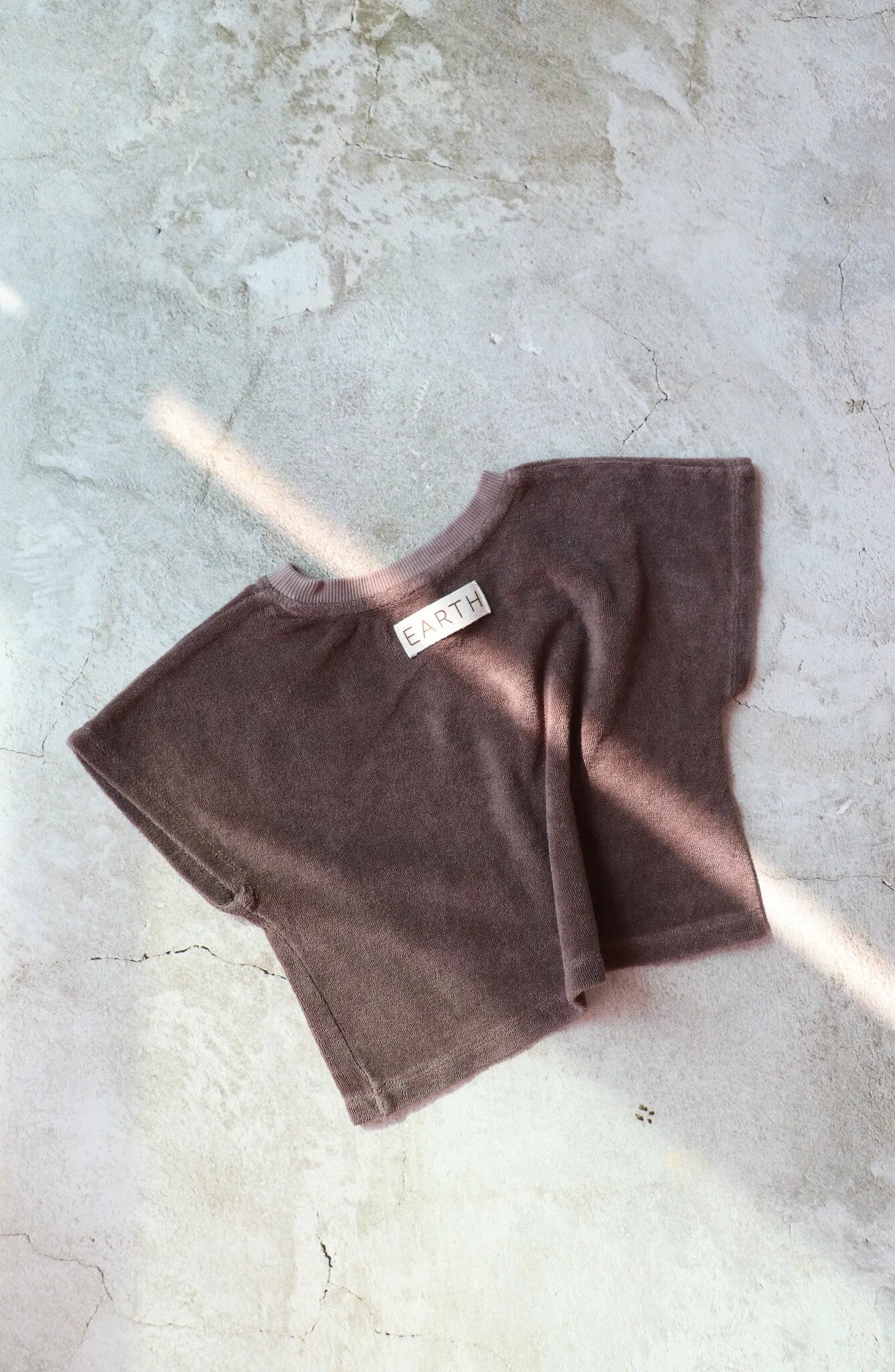 【LAST ONE】Cropped sweat / Brown