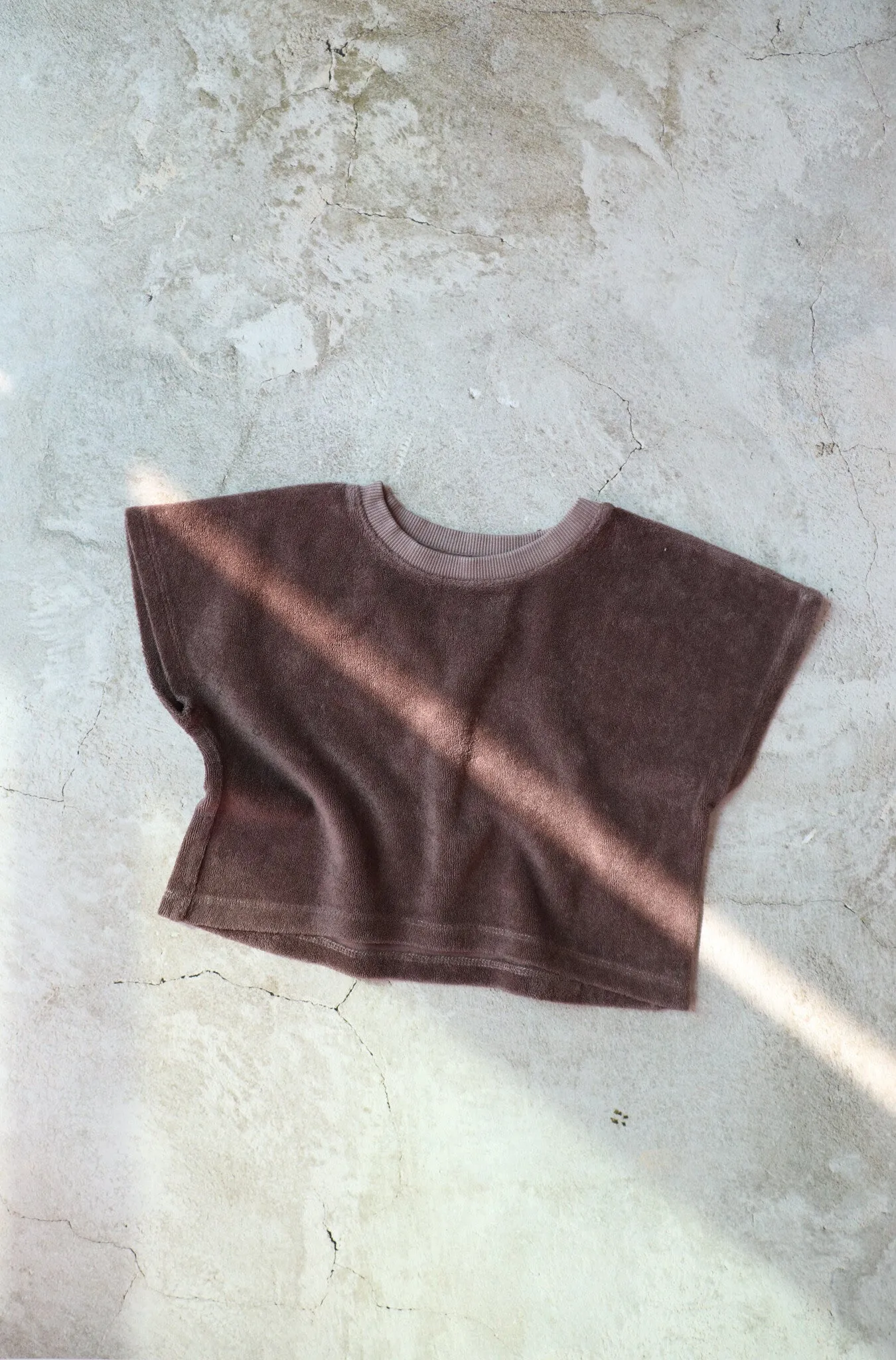 【LAST ONE】Cropped sweat / Brown