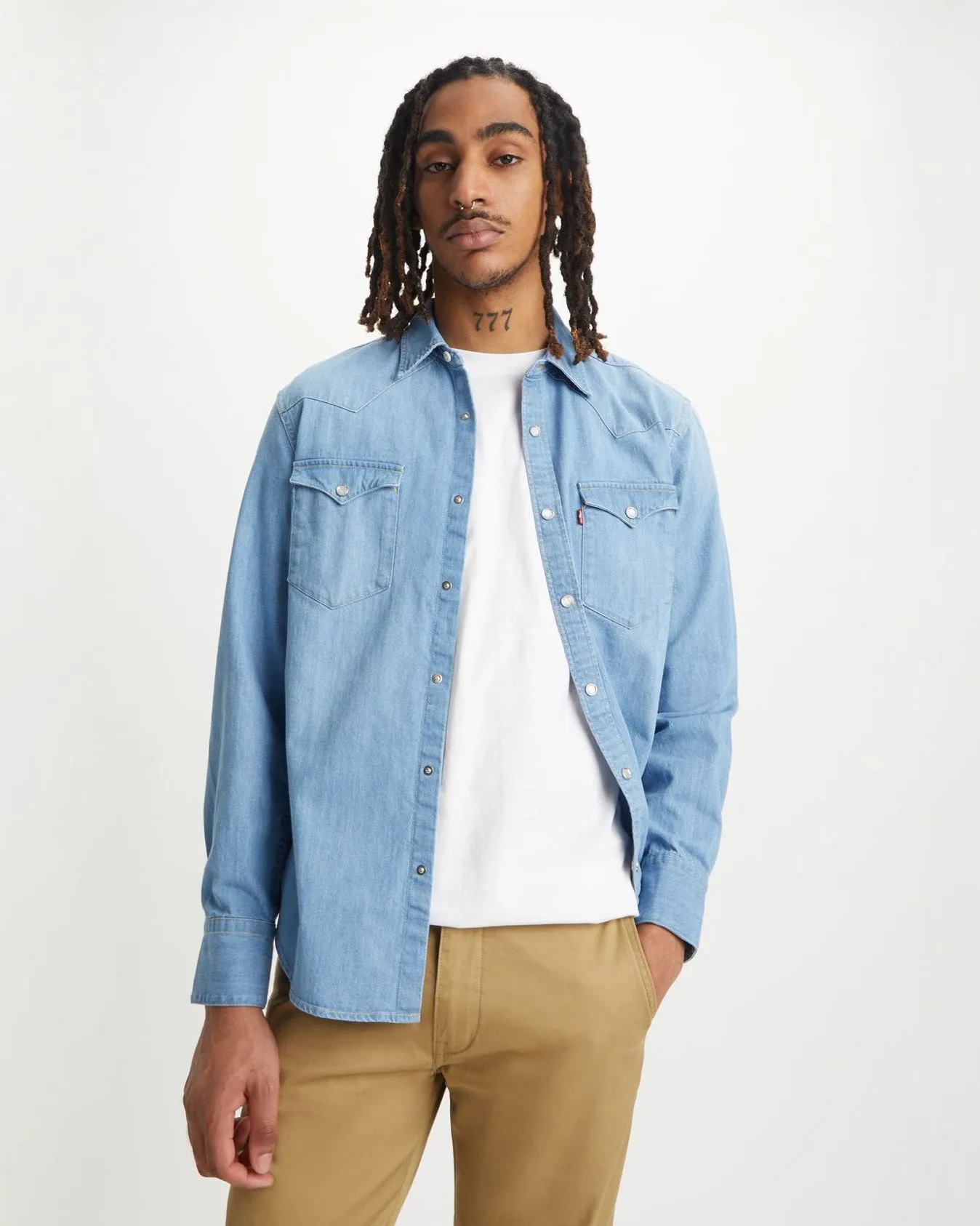 Levi's® Barstow Western Standard Denim Shirt - Esta Noche