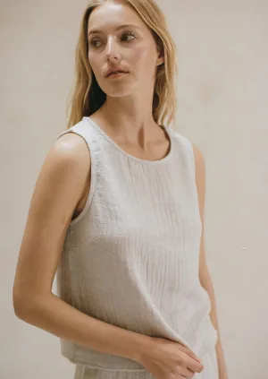 Luz Cotton Gauze Shell