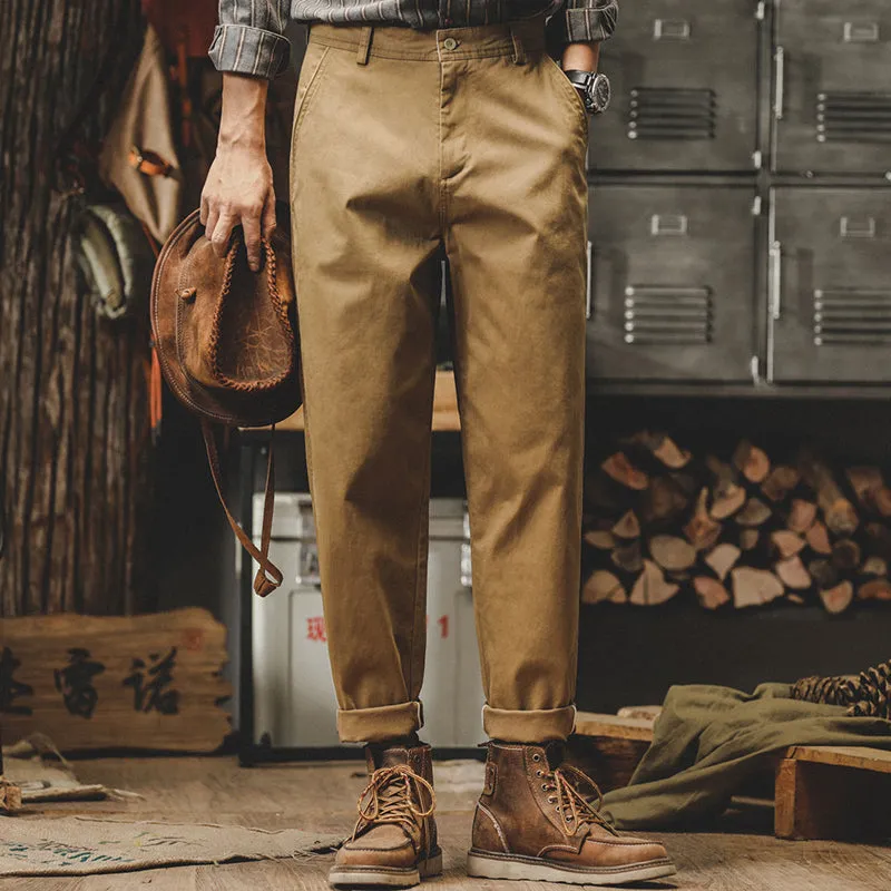 Men's British Vintage Tapered Lounge Pants