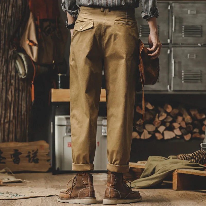 Men's British Vintage Tapered Lounge Pants