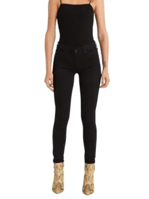 Mother Denim The Looker Skinny Jean- Not Guilty Black