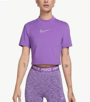 Nike Pro Dri-FIT Short-Sleeve Cropped Training Top