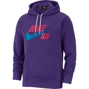 Nike SB Icon Pullover Hoodie - Court Purple/Laser Blue