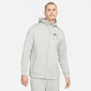 Nike Training Dri-fit Full-Zip Hoody - Dark Grey Heather/Black