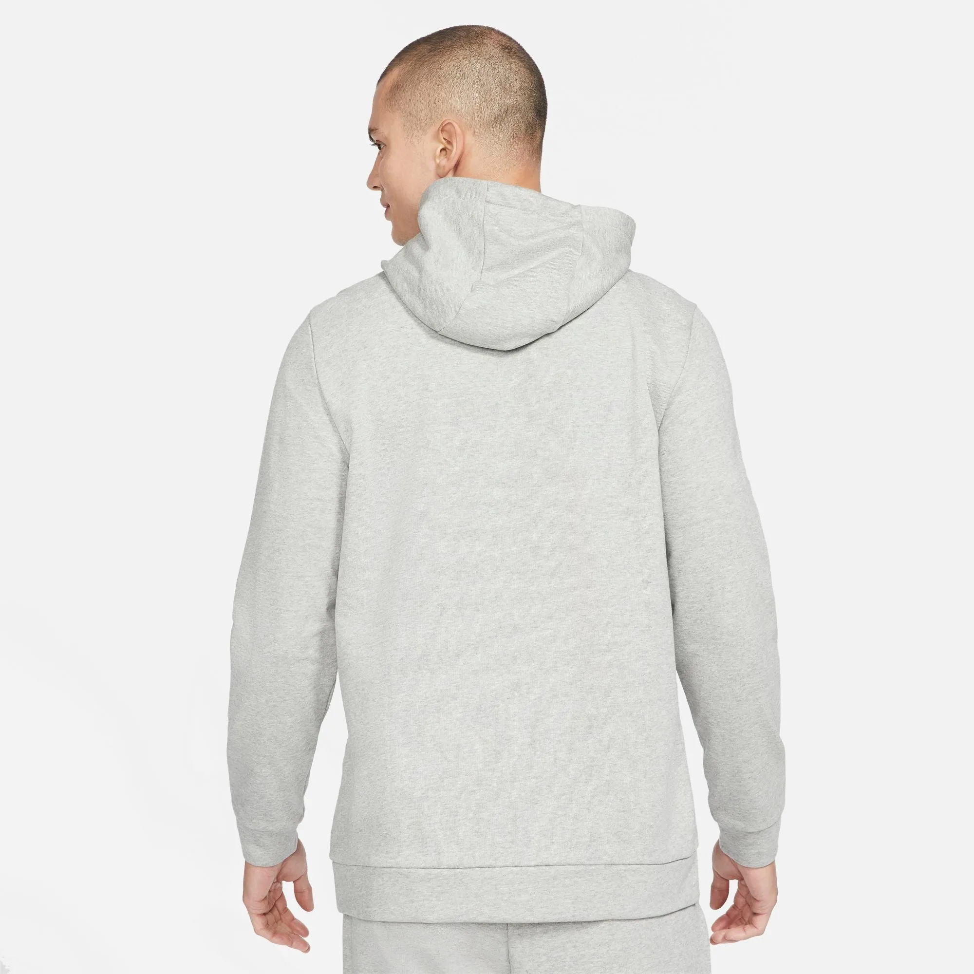 Nike Training Dri-fit Full-Zip Hoody - Dark Grey Heather/Black
