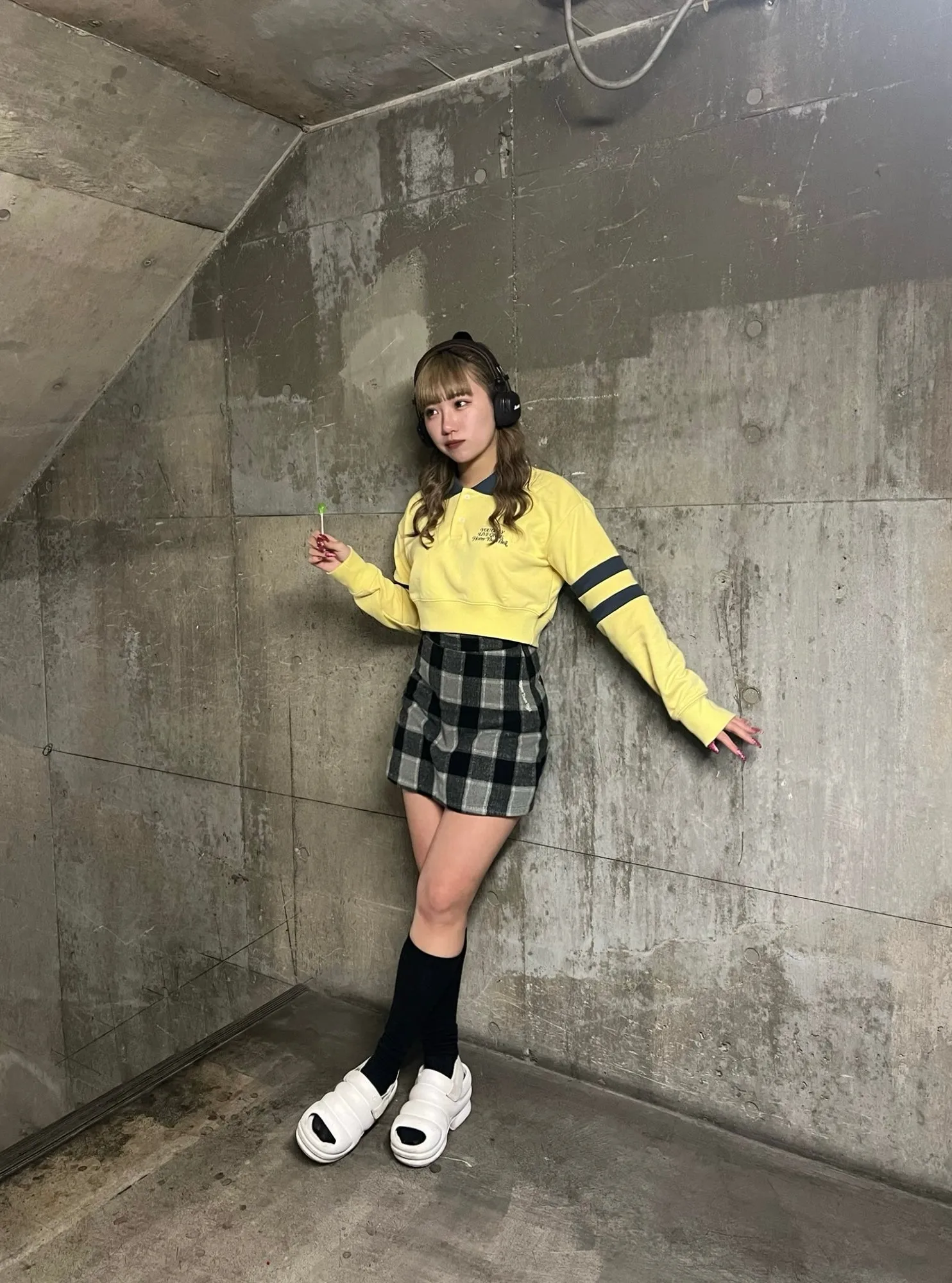 polo cropped sweat