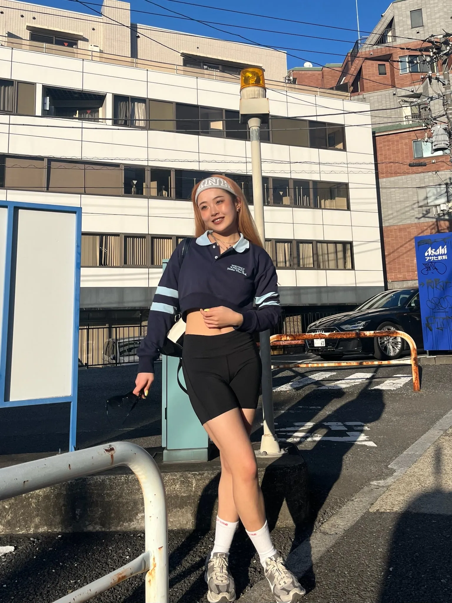 polo cropped sweat