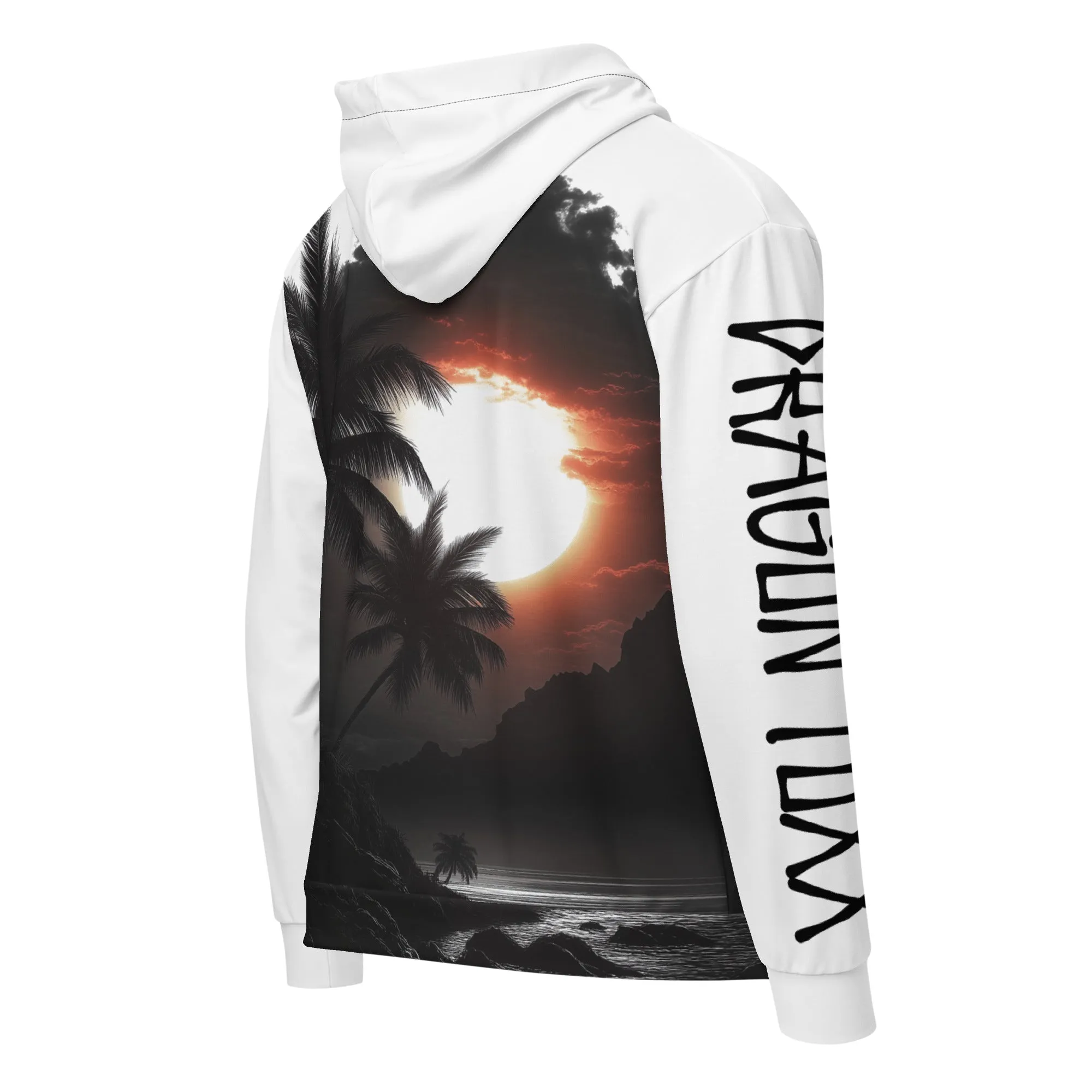 Praia do Norte - Eco Unisex Zip Hoodie