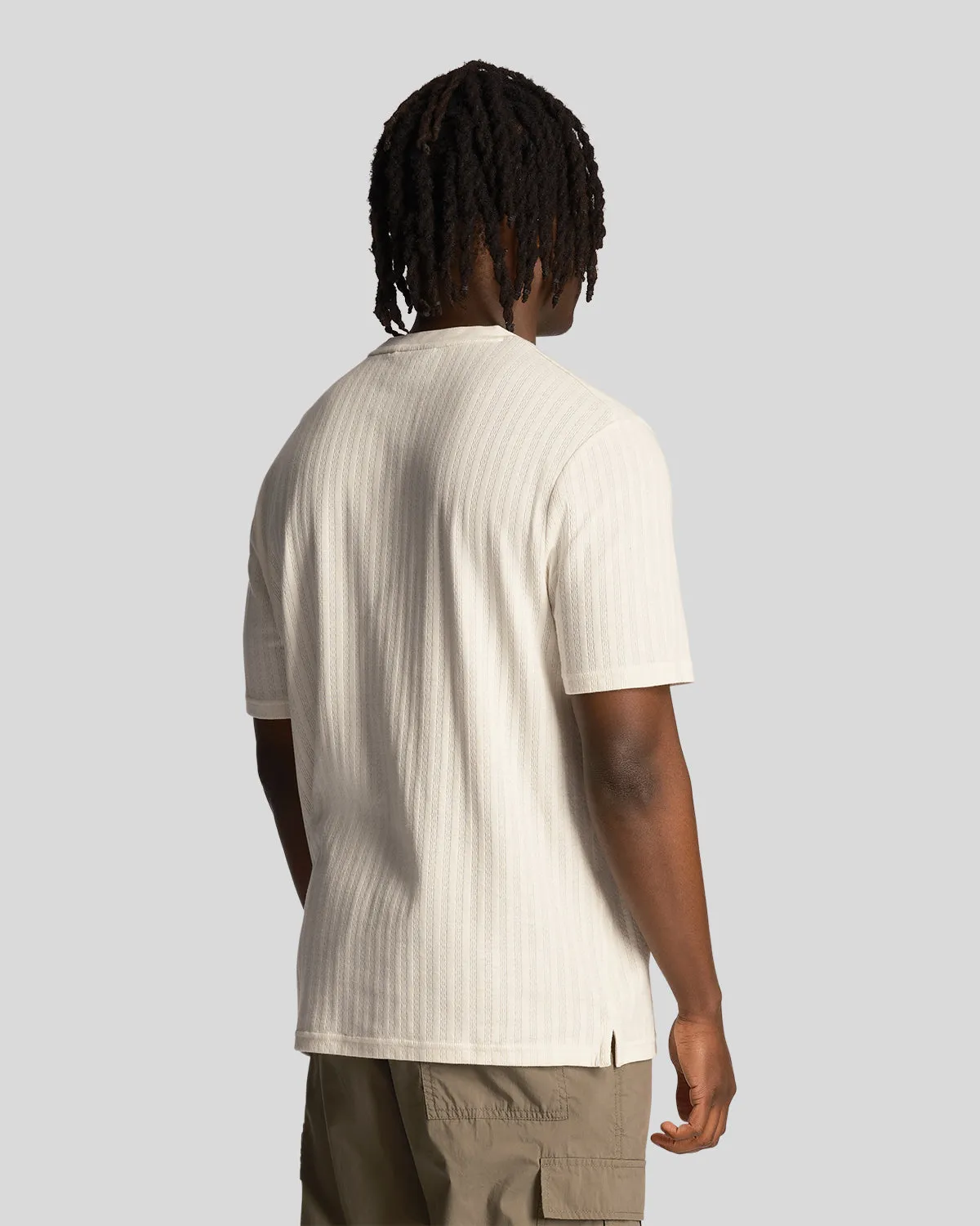 Textured Stripe T-Shirt