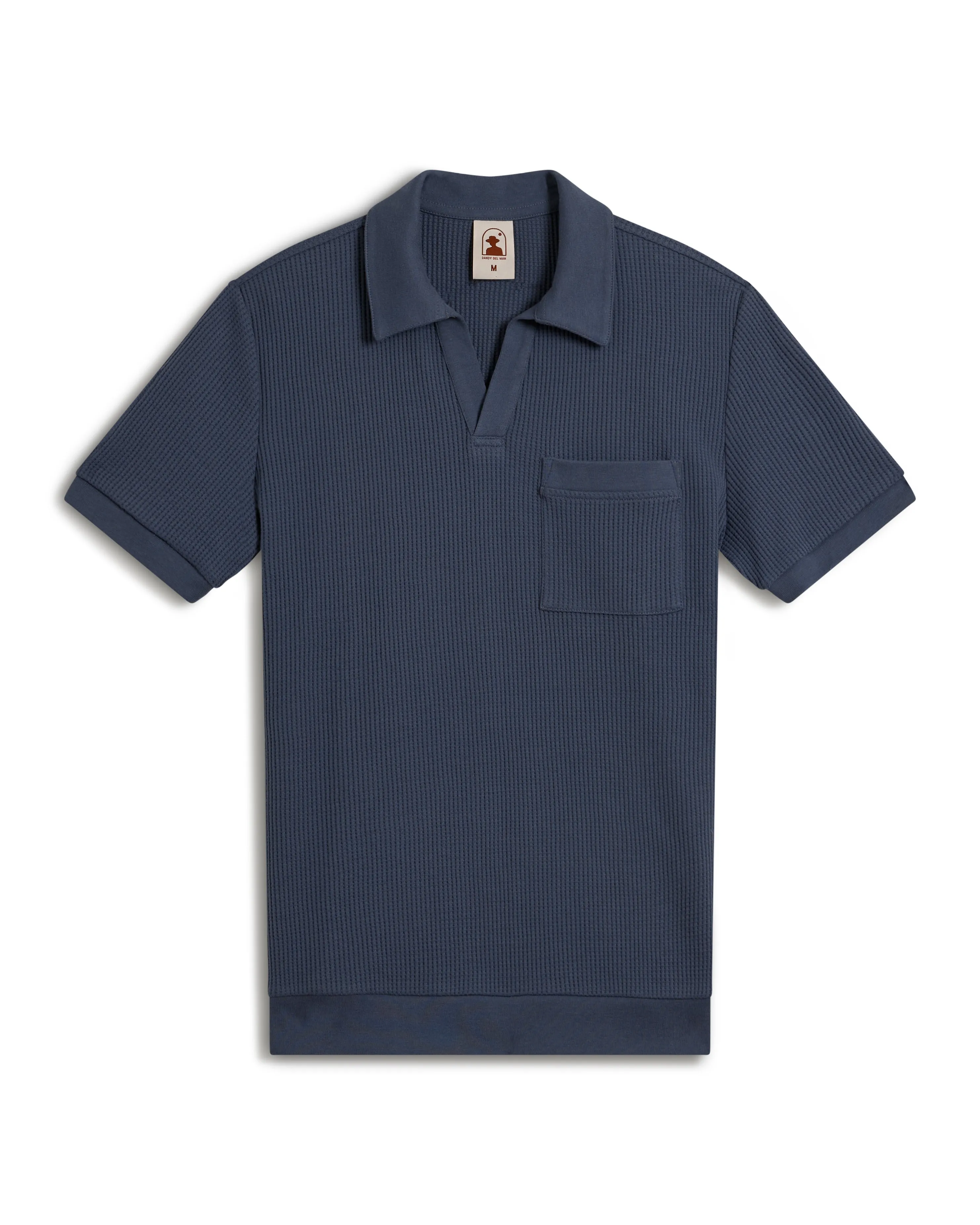 The Cannes Waffle Knit Shirt - Moontide
