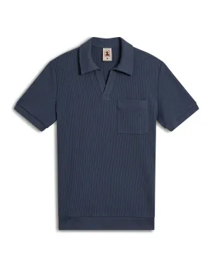 The Cannes Waffle Knit Shirt - Moontide