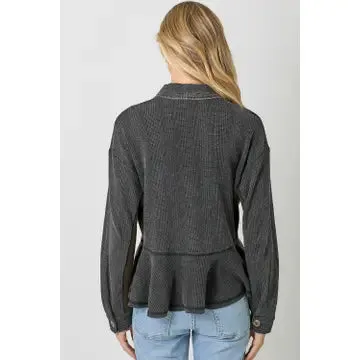 Wanderlust Waffle Knit Jacket