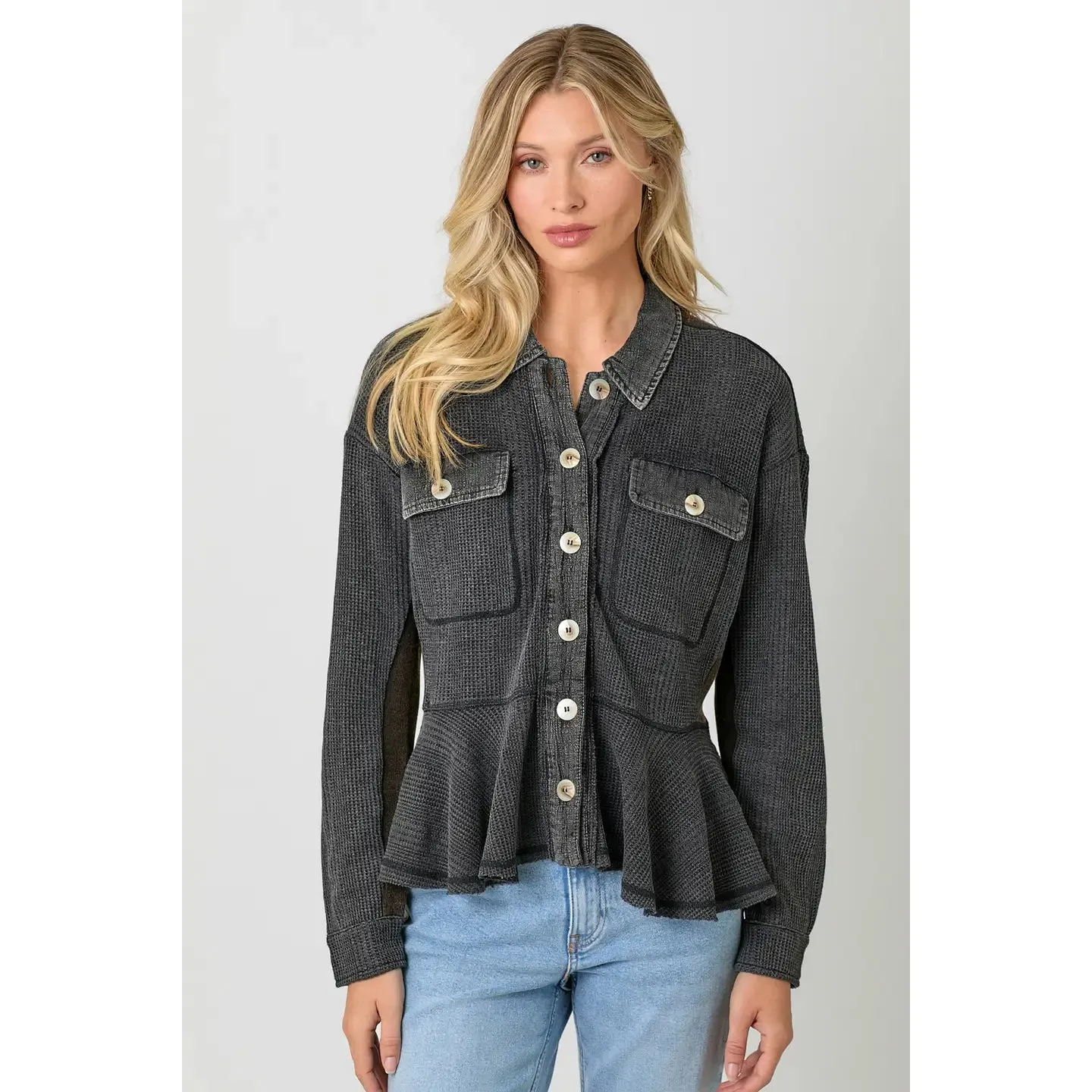Wanderlust Waffle Knit Jacket