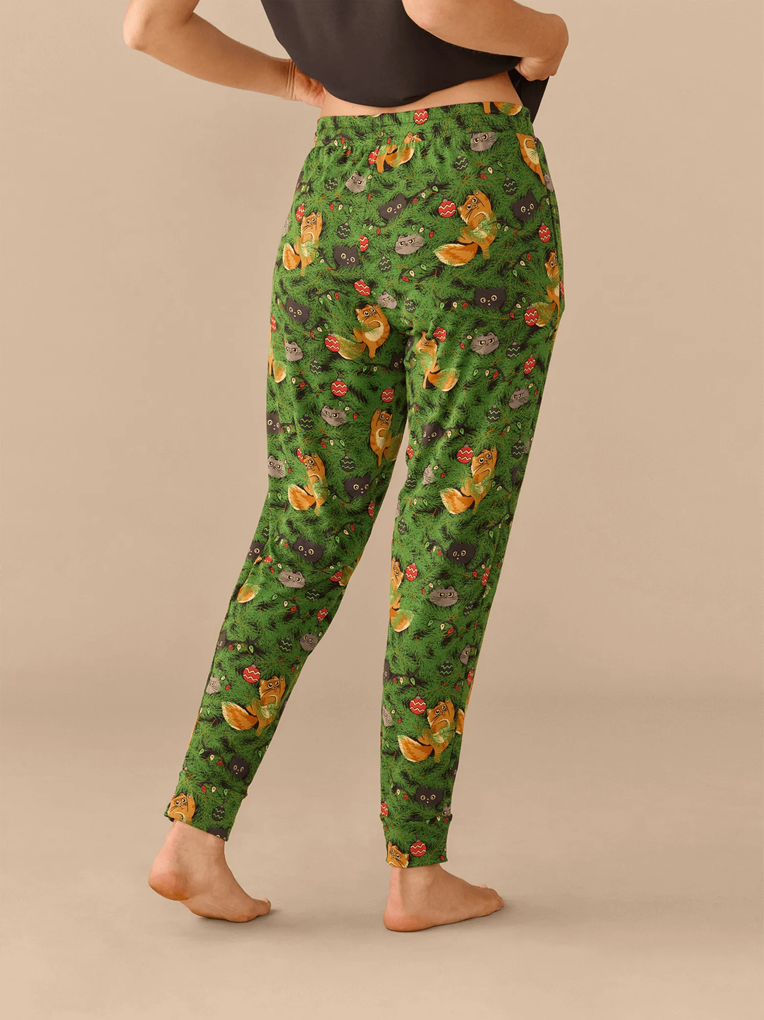 Women's Modal Jogger | Meowy Christmas